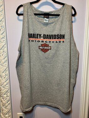Harley Davidson Summer Sleeveless Shirt Size 2XL